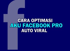 cara optimasi akun facebook profesional