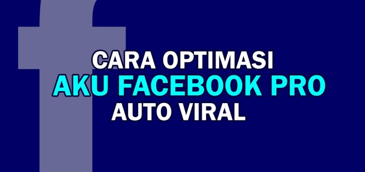 cara optimasi akun facebook profesional